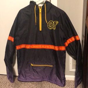 Odd Future Donut Logo Purple/Orange Windbreaker